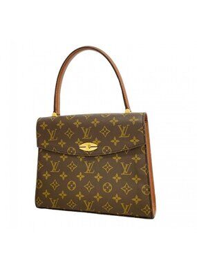 Louis Vuitton Handbag Monogram Malesherbes Brown